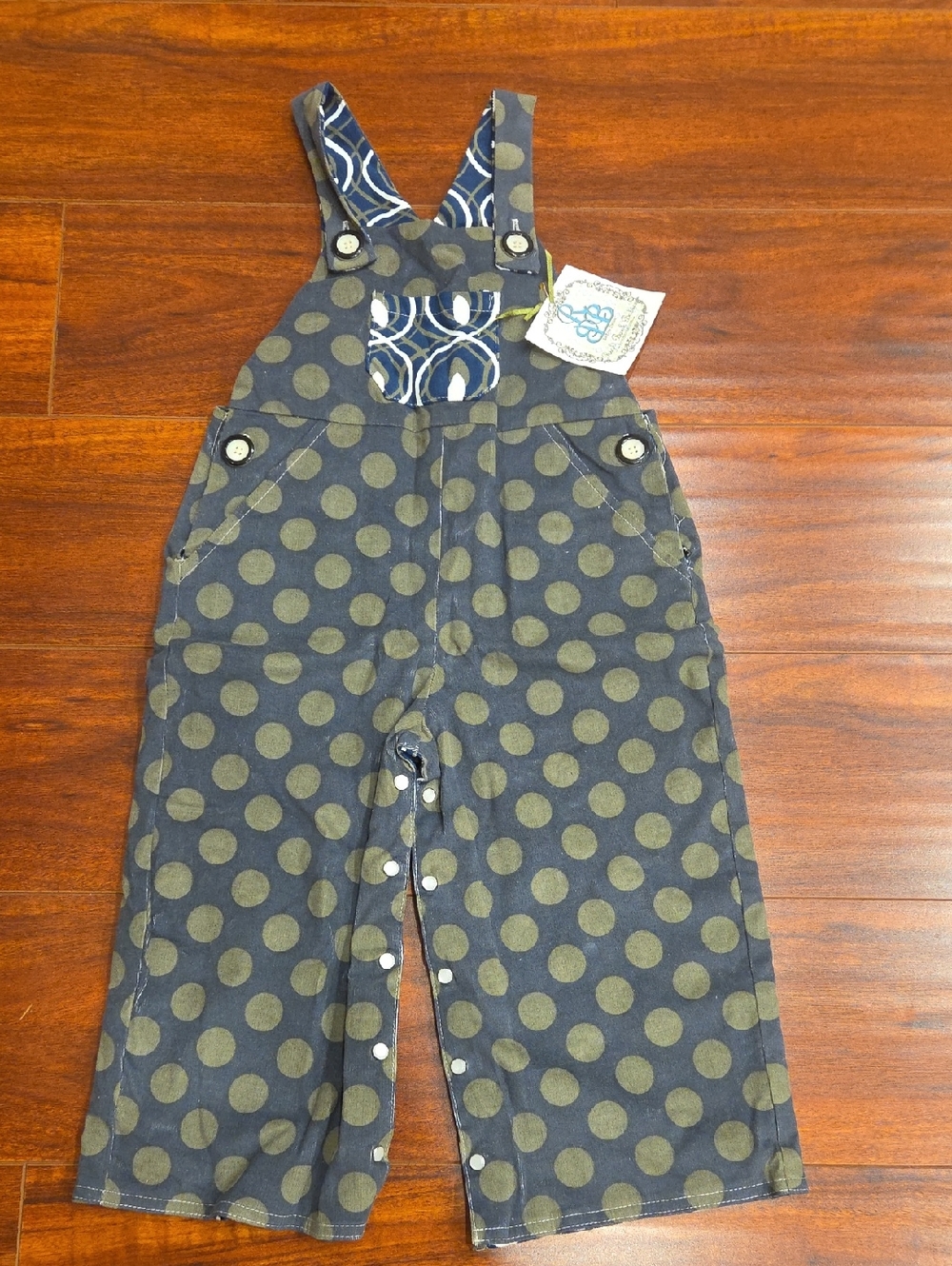 Right Bank Babis Reversible Kids Overalls